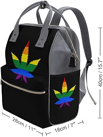 LGBT esrar gurur su geçirmez anne sırt çantası omuz çantası şık Nappy sırt çantası seyahat alışveriş için