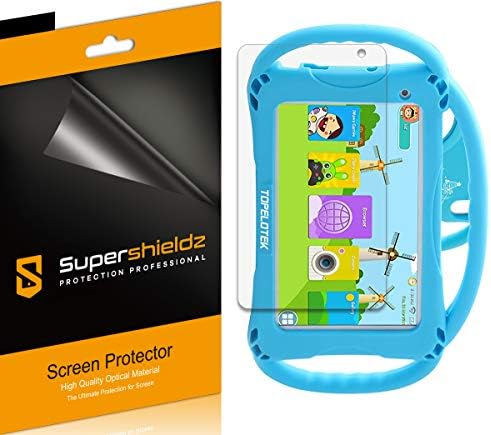 (3 Paket) Supershieldz Topelotek Çocuklar Tablet 7 inç için Tasarlanmış (KİDS709) Ekran Koruyucu, Parlama Önleyici ve Anti Parmak