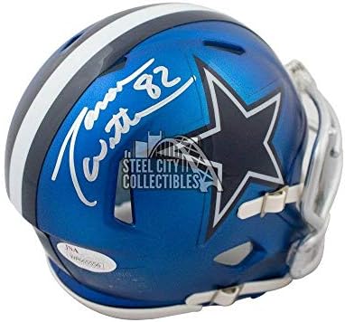 Jason Witten İmzalı Dallas Cowboys Blaze Mini futbol Kaskı - JSA COA İmzalı NFL Mini Kaskları