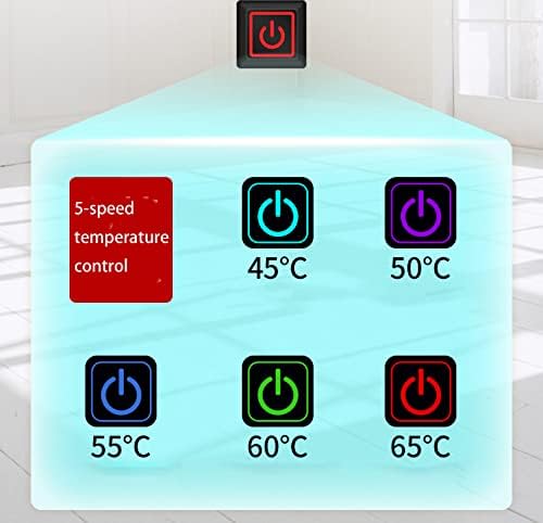 scosao ısıtma termal iç çamaşır seti 16 alanları APP akıllı kontrol sıcaklık ısıtma taban katmanı USB elektrikli kış giyim