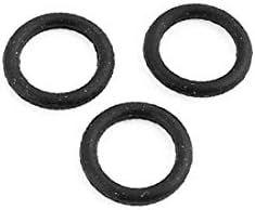 X-DREE 200 Adet Siyah Evrensel O-Ring 8mm x 1.2 mm bun_a-N Malzeme Yağ Keçesi Pullar Grommets(200 Adet Negro O-Ring Evrensel