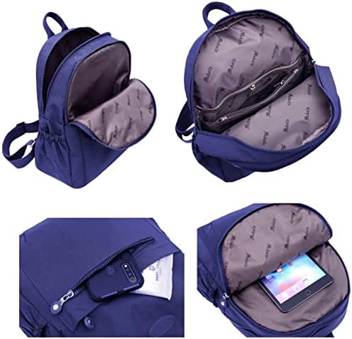 Naylon Sırt Çantası Çanta Kadınlar için-Moda Mini Sırt Çantası Seyahat Çantaları-Bayan Günlük Essentials Sırt Çantası (Büyük
