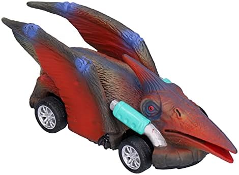 Dıydeg Geri Çekin Araba, Model Araba Canlı Eğitici Araç Oyuncak Plastik Oynamak için Çocuklar için Çocuklar için((Pterodactyl))