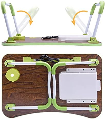 Slendor dizüstü bilgisayar masası Dizüstü Yatak Standı Katlanabilir dizüstü bilgisayar masası Katlanır kahvaltı Tepsisi Taşınabilir