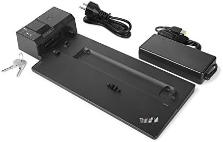 Lenovo ThinkPad Basic Yerleştirme İstasyonu - VGA, DP - ThinkPad A485, L480, L580 ve Daha Fazlası için, Siyah