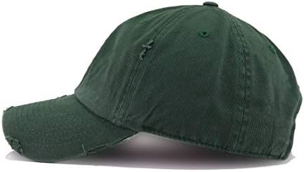 Baba Vintage beyzbol şapkası işlemeli pamuk ayarlanabilir sıkıntılı baba şapka