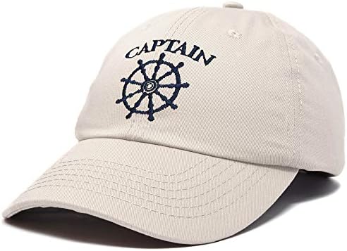 DALİX Kaptan Şapka Yelken beyzbol şapkası Donanma Tekne Erkek Kadın