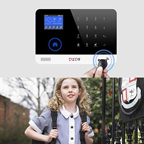 Hırsız Alarm sistemi 18 adet kiti 4G WiFi APP RFID DIY kablosuz GSM ev güvenlik için