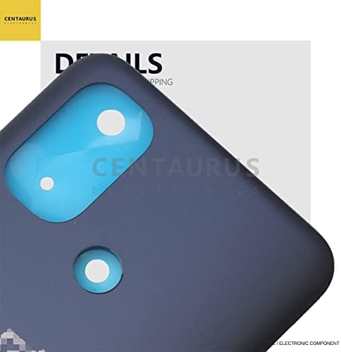 CE CENTAURUS ELEKTRONİK Uyumlu OnePlus Nord N100 5G Pil Arka Kapak Kapı Yapıştırıcı ile, OnePlus Nord N100 5G için Yedek (Mavi)