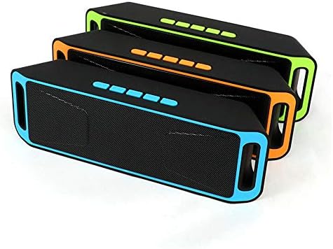 HXHLZY taşınabilir bluetooth'lu hoparlör Kablosuz Mini hoparlör Amplifikatör Stereo Subwoofer Hoparlör TF USB FM Radyo Dahili