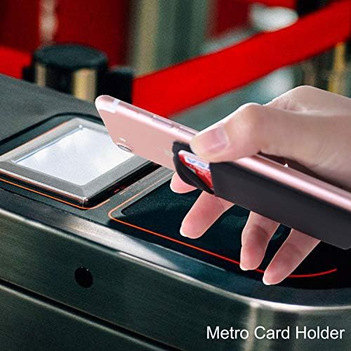 [İki] Telefonun Arkasındaki Kredi Kartı Tutucu Telefon Cüzdanına Yapıştırın Kart Tutucu Çift Cep Kılıfı iPhone Kart Tutucu Cep