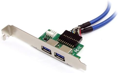 StarTech.com 2 Bağlantı Noktalı Mini PCI Express SuperSpeed USB 3.0 Kart Adaptörü MPEXUSB3S2