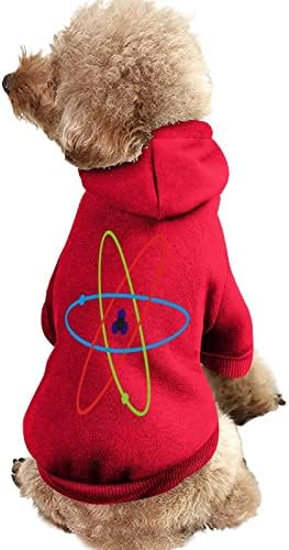 Bilimsel Atom köpekler kapüşonlu Sweatshirt evde beslenen hayvan Hoodies giyim kazak kedi gömlek