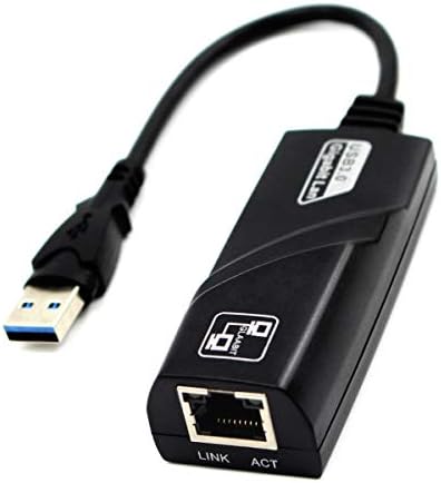 Ağ Adaptörü USB 3.0 Ethernet RJ45 LAN Gigabit Adaptörü için 10/100/1000 Mbps Ethernet için Windows 8, 7, XP, Vistar, Mac OS,
