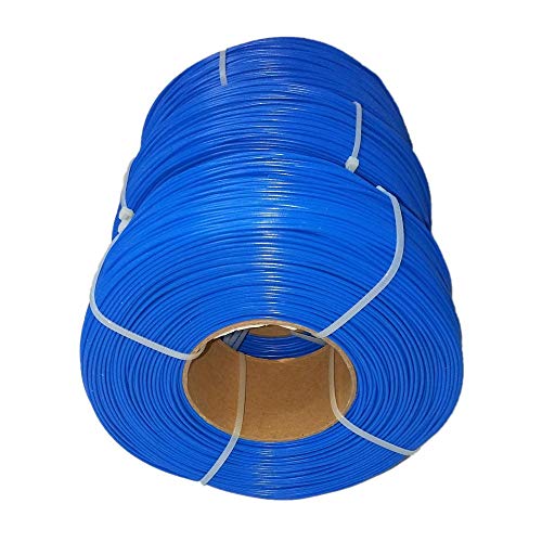 1.75 mm PLA 3D Yazıcı Filament Dolum, Boyutsal Doğruluk + / -0.03 mm, 1 kg Makara, Mavi