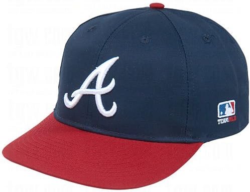 Atlanta Braves Yetişkin Ayarlanabilir Lisanslı Çoğaltma Şapka ile Açık Kap