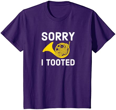 Üzgünüm Ben Tooted Bando Fransız Boynuz T-Shirt