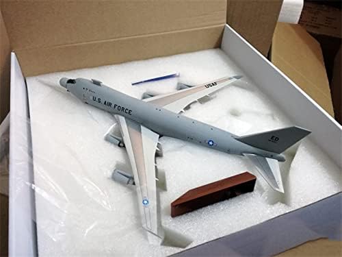 Uçuş ABD Hava Kuvvetleri için Boeing 747-400 Havadan Lazer YAL-1A 00-0001 1:200 DİECAST Uçak Önceden inşa Modeli