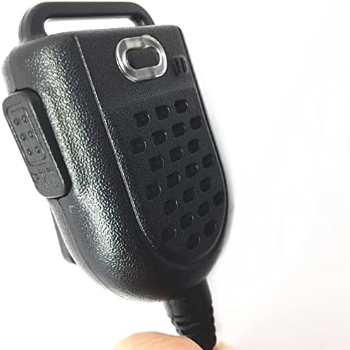 JUSTZHENFENG Radyo Walkie-Talkie Mini el mikrofonu ile Uyumlu Baofeng UV-5R BF-888S UV5R GT-3TP telsiz Mikrofon