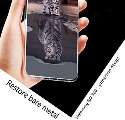 KJYF Telefon Kılıfı için Samsung Galaxy A73( 6.7), ile [2 x Temperli Cam Koruyucu Film], Temizle Yumuşak TPU Ultra-İnce Kılıf