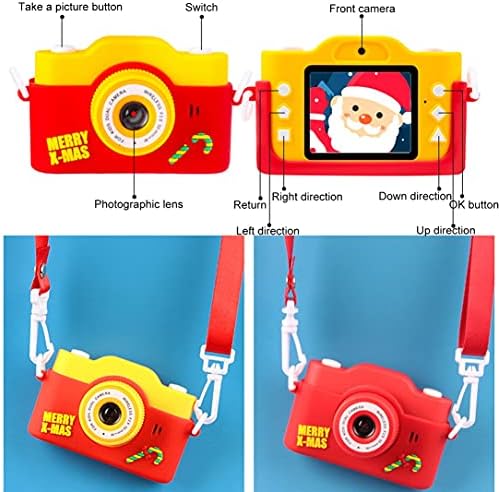 Gaxi Hd Çocuk Kamera Çift Kamera Mini Karikatür çocuk Dijital Kamera Yeni Doğrudan Satış 4000 W Noel