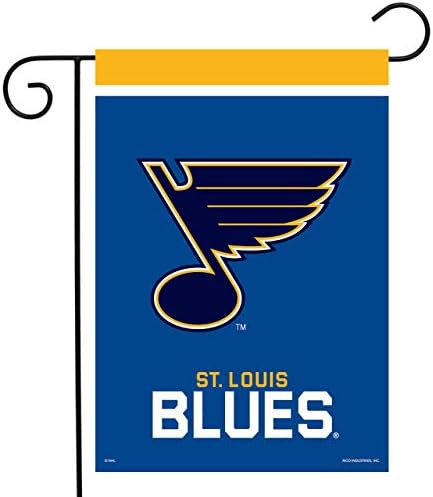 Sparo St. Louis Blues Bahçe Bayrak Hokeyi Lisanslı 12.5 x 18