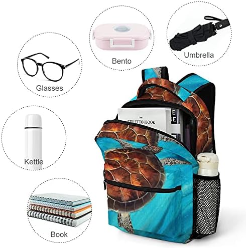 Suluboya Deniz Kaplumbağası Yüzme Seyahat sırt çantası Rahat Spor Çanta Oxford kumaş Çalışma Alışveriş seyahat kamp İçin uygun