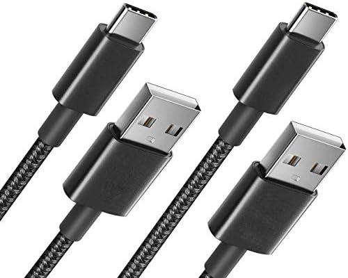 USB C Tipi Kablo, Bınguowang Naylon Örgülü USB C Tipi Uzun Kordon Hızlı Şarj senkronizasyon kablosu Samsung Galaxy Not 8, S8,