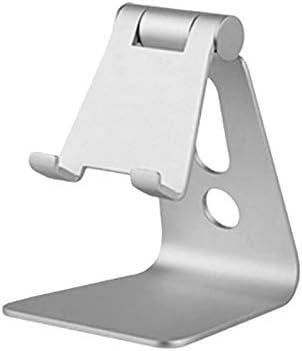 Gazechımp Katlanır Telefon Standı Masaüstü Danışma Dock Braketi Montaj Braketi Dağı iPad Serisi için - Gümüş