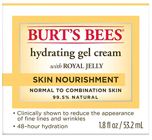 Normal ve Karma Ciltler için Burt's Bees Cilt Besleyici Nemlendirici Jel Krem, 1.8 Oz (Paket Değişebilir)