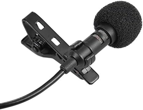 Baugger 150cm Taşınabilir Mini Klipsli Çok Yönlü Stereo USB Mikrofon Mikrofon PC Bilgisayar ile uyumlu