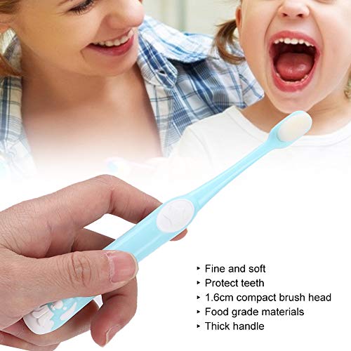 Çocuk Diş Fırçası, Hassas Dil Fırçası İçin Ekstra Yumuşak Diş Fırçası Çocuk Çocuk Manuel Diş Fırçaları Manuel Diş Fırçaları İçin