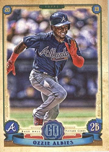 2019 Topps Çingene Kraliçe 104 Ozzie Albies Atlanta Braves MLB Beyzbol Ticaret Kartı