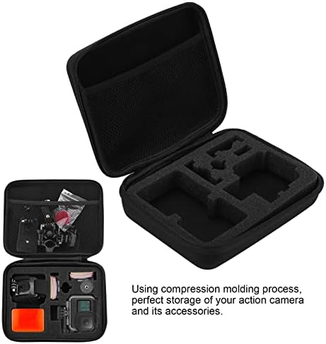 01 02 015 Spor Kamera Seyahat Çantası, Eylem Kamera Hard Case Hero 9 Kamera için Su Geçirmez Darbeye Dayanıklı Darbeye Dayanıklı