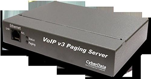 Çan Zamanlayıcılı CyberData 011146 VoIP / SIP Çağrı Sunucusu