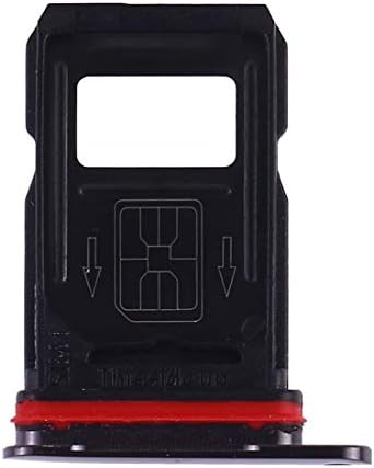 Youanshanghang Dijital Cep Telefonu Yerine Eski bir SIM Kart Tepsi + SIM Kart Tepsi için OnePlus 7 Pro (Gri) (Renk: Gri)