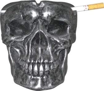 DWK Kafatası Dekoratif Küllük | Veranda masası Aksesuarları | Ev Dekor Gotlar | Sigara Aksesuarları / Kül Tablaları Sigara /