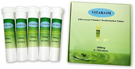 LİFEES BANYO Klorsuzlaştırma Tabletleri C Vitamini Efervesan, Havuz, Duş 20 tablet (5)