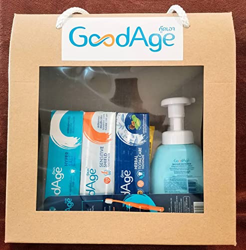 Yeni GoodAge Yumuşak Pürüzsüz Şampuan 350 ml Nazik Formülü CİLT ŞURUBU için Uygun Kafa Derisi Terapi Seti Saç Gücünü Artırmak
