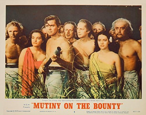 Bounty R1957 ABD Sahne Kartında İsyan