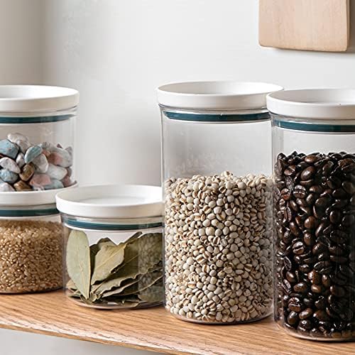 gıveyoulucky gıda saklama kabı Kapaklı Istiflenebilir Kullanımlık Plastik Taşınabilir Mutfak Kiler Organizasyon ve saklama kutusu