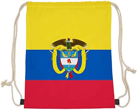 Erkekler ve kadınlar spor salonu çuval ipli sırt çantası Şili bayrağı