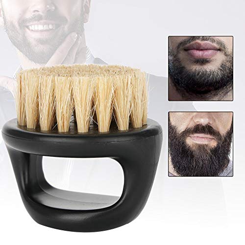 Sakal fırçası, yüz temizleme tıraş sakal fırçası köpük kaymaz sakal şekillendirme aracı sakal bakımı sakal temizleme güzellik