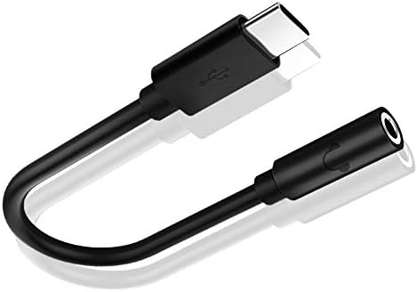 Yüksek Stabilite USB Tip-C ila 3.5 mm Kulaklık Jak Adaptörü, 4 Kutuplu TRRS Mikrofon Destekli Tip-C ila 3.5 mm Ses Jak Adaptörü
