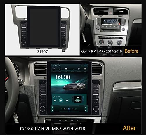 KiriNavi Araba Stereo Radyo Volkswagen VW Golf 7 ıçin MK7 2013-2020 Andriod 10 4 çekirdekli GPS Navigasyon Bluetooth ıle 9.7