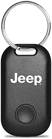 ıPick Görüntü ile Uyumlu Jeep Siyah Cep Telefonu Bluetooth Akıllı Izci Bulucu Anahtarlık için Araba Anahtarı, Evcil, Cüzdan,