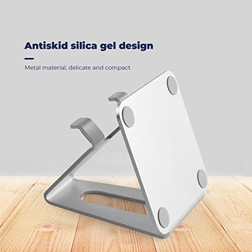 ADFD Alüminyum Cep telefonu Standı için Masa telefon tutucu Cep Telefonu Dock, Anti-Skid Tasarım, İstikrarlı Dayanıklı ve Taşınabilir