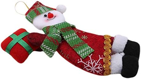 Noel partisi,Noel kardan adam için Meoliny Noel ağacı Topper Noel süsler peluş oyuncak