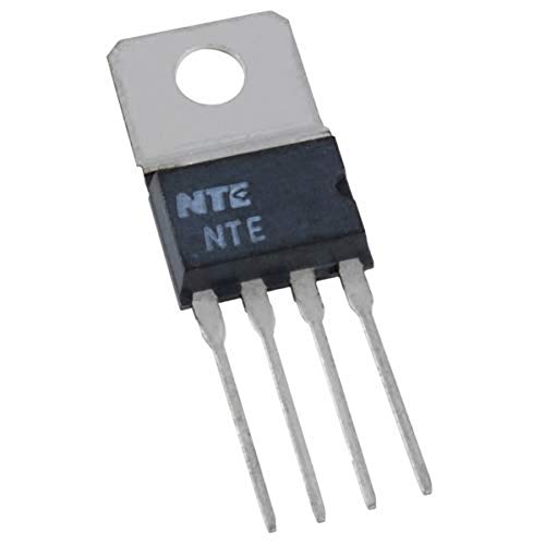 NTE Elektronik NTE953 4-Terminal Pozitif Ayarlanabilir Voltaj Regülatörü, 4-Pin SIP Paketi, 5-30 V Pozitif Çıkış