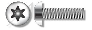 (2500 adet) M5-0.8 X 20mm Metrik Kurcalamaya Dayanıklı Makine Vidaları Düğme Kafası Torx Pin, İnsert Bit Paslanmaz Çelik İçerir
